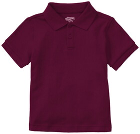 Custom Classroom Uniforms CR891D Preschool Short Sleeve Interlock Polo