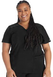 Dickies DK625 Mock Wrap Top