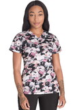 Dickies DK667 V-Neck Print Top