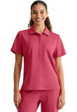 Healing Hands HH807 Kassie Hidden Zip Front Collar Shirt