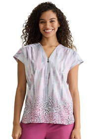 Healing Hands HH909 Kelly Print Top