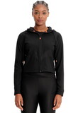Infinity IN326 Mesh Zip Front Crop Jacket
