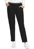 Med Couture MC009P Mid-rise Tapered Leg Pull-on Pant - Petite