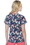 Med Couture MC8564 V-Neck Print Top