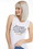 Nurseonality NR904 Women's Extra Soft Muscle Message Tank, White