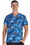 Tooniforms TF688 Unisex Print V-Neck, Jurassic Stomper