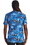 Tooniforms TF688 Unisex Print V-Neck, Jurassic Stomper