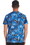 Tooniforms TF688 Unisex Print V-Neck, Jurassic Stomper