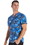 Tooniforms TF688 Unisex Print V-Neck, Jurassic Stomper