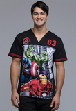 Tooniforms TF702 Men's V-Neck Top