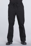 Cherokee Workwear WW190T Men's Tapered Leg Fly Front Cargo Pant