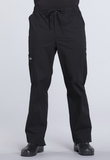 Cherokee Workwear WW190 Men's Tapered Leg Fly Front Cargo Pant