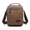 TOPTIE Medium Crossbody Bag with Flap and Handles, Mens Shouler Bag for Travel