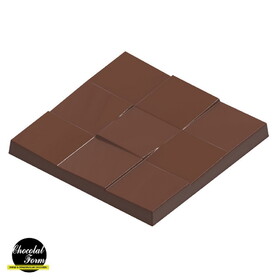 Chocolate World CF0237 Chocolate mould tablet slanted tiles