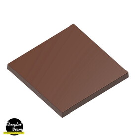 Chocolate World CF0251 Chocolate mould tablet square 80 x 80 mm