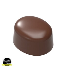Chocolate World CF0252 Chocolate mould dome oval