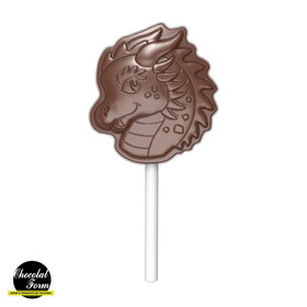 Chocolate World CF0263 Chocolate mould lollipop dragon