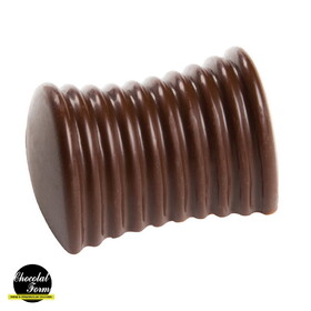 Chocolate World CF0411 Chocolate mould striped gianduiotto