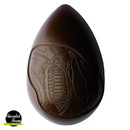 Chocolate World CF0703 Chocolate mould egg 200 x 130 mm decoration cocoa bean