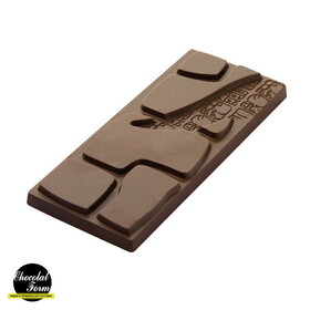 Chocolate World CF0804 Chocolate mould tablet 50 gr glifi pietra