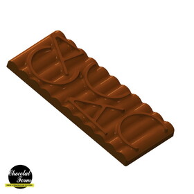 Chocolate World CF0812 Chocolate mould cocoa wave tablet