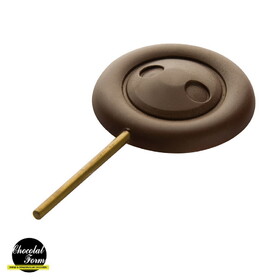 Chocolate World CF1102 Chocolate mould lollipop button