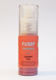 Chocolate World COL1007PP Pearl pump powder 10 gr AF red