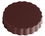 Chocolate World CW1000L03 Chocolate mould magnetic round 50 mm