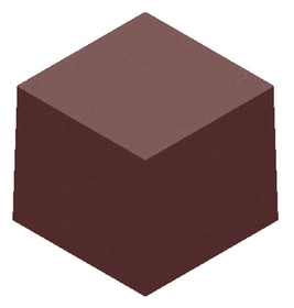 Chocolate World CW1000L20 Chocolate mould magnetic cube