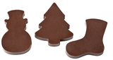 Chocolate World CW1000L34 Chocolate mould magnetic christmas ornaments