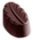Chocolate World CW1032 Chocolate mould small leaf long
