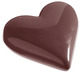 Chocolate World CW1145 Chocolate mould heart 65 mm