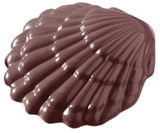 Chocolate World CW1171 Chocolate mould scallop 108mm 2 fig.