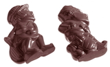 Chocolate World CW1181 Chocolate mould sports figures 3 fig.