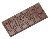 Chocolate World CW12005 Chocolate mould tablet I miss you