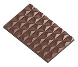 Chocolate World CW12006 Chocolate mould tablet with star pattern