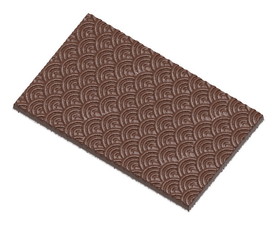 Chocolate World CW12007 Chocolate mould tablet wave pattern