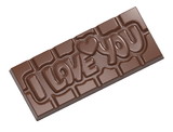 Chocolate World CW12009 Chocolate mould tablet I love you