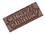 Chocolate World CW12010 Chocolate mould tablet Happy Birthday