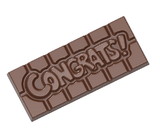 Chocolate World CW12011 Chocolate mould tablet Congrats