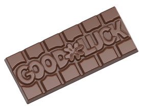 Chocolate World CW12014 Chocolate mould tablet Good luck