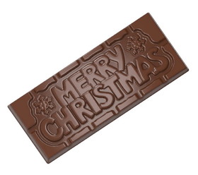 Chocolate World CW12025 Chocolate mould tablet Merry Christmas