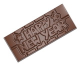 Chocolate World CW12026 Chocolate mould tablet Happy New Year