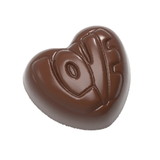 Chocolate World CW12041 Chocolate mould heart love