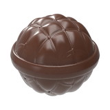 Chocolate World CW12043 Chocolate mould Chesterfield chocolate bomb Ø 50 mm