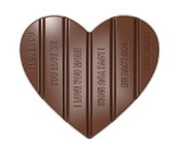 Chocolate World CW12044 Chocolate mould tablet heart