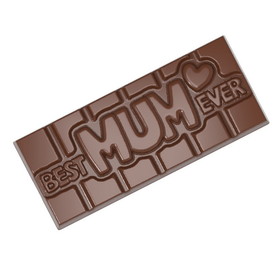 Chocolate World CW12055 Chocolate mould tablet Best Mum Ever