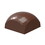 Chocolate World CW12062 Chocolate mould square sphere facet - Alexandre Bourdeaux