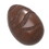 Chocolate World CW12090 Chocolate mould egg with wave pattern