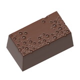 Chocolate World CW12097 Chocolate mould cube with bubbles